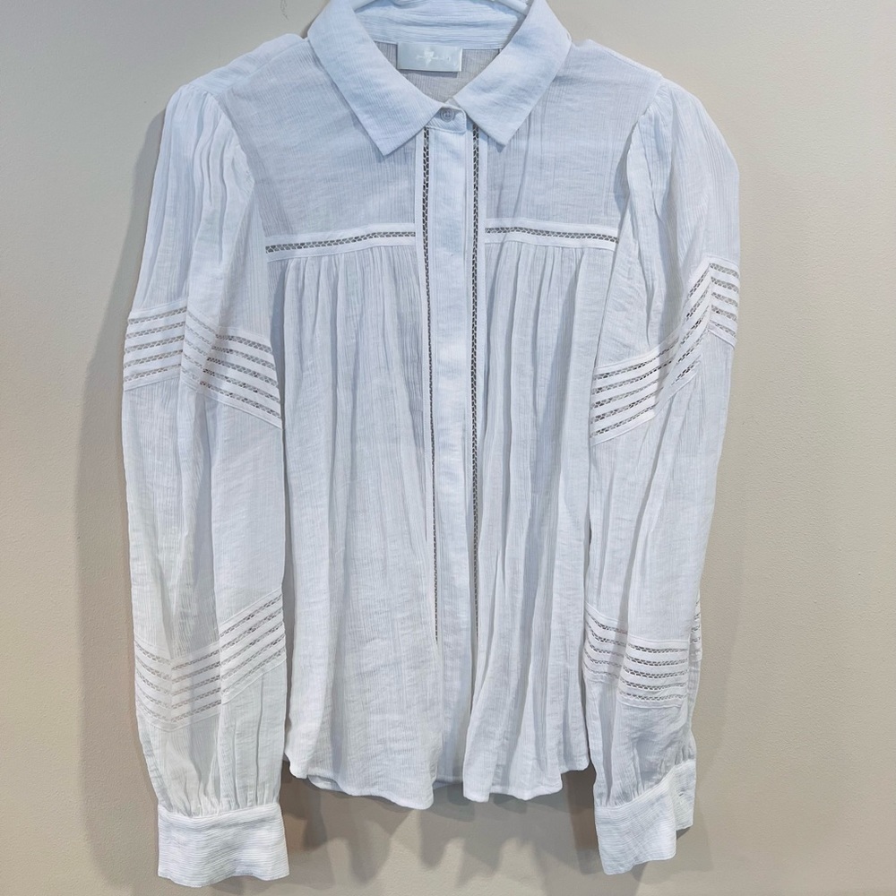 🔥Elegant White Button Down Shirt🔥
